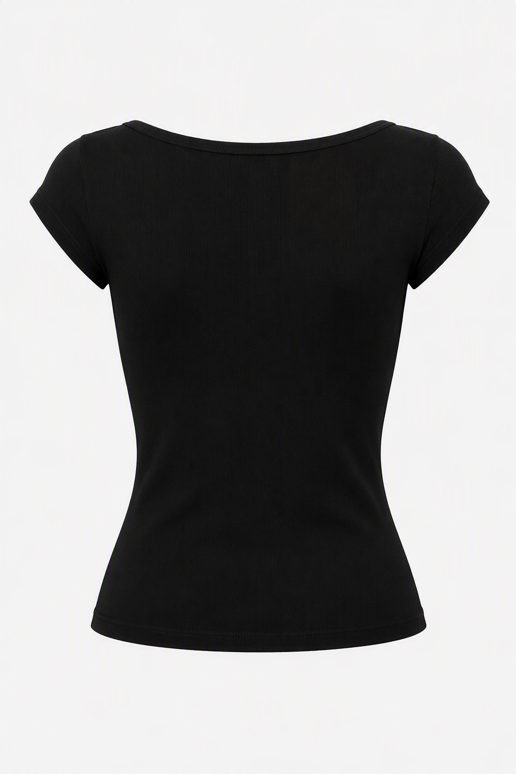 Stylish Off The Shoulder Ribbed Crop Top